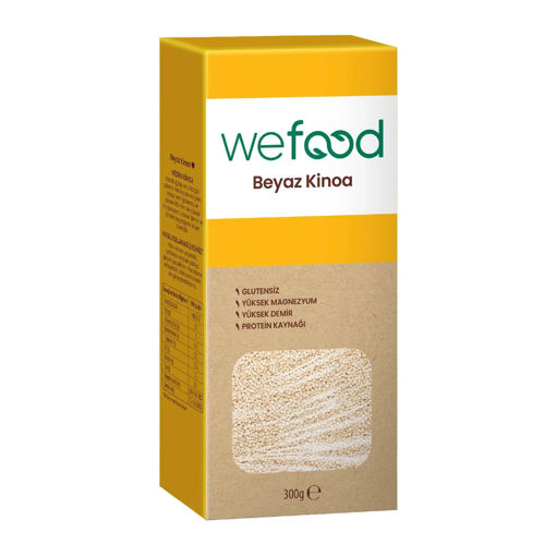 Wefood Beyaz Kinoa 400gr nin resmi