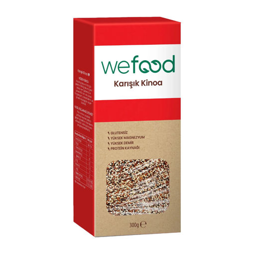 Wefood Karışık Kinoa 300gr nin resmi