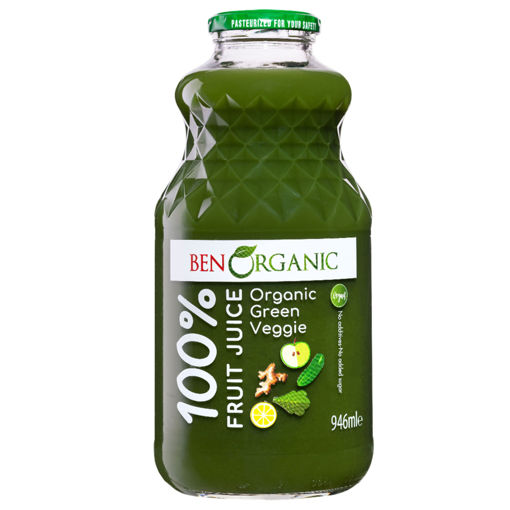 Benorganic Yeşil Meyve Ve Sebze Suyu 946 Ml nin resmi