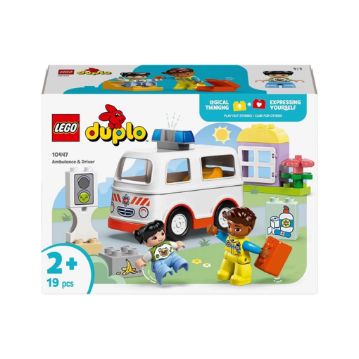 LEGO DUPLO Ambulans ve Sürücü nin resmi