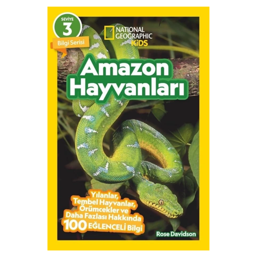 National Geographic Kids ? Amazon Hayvanları nin resmi