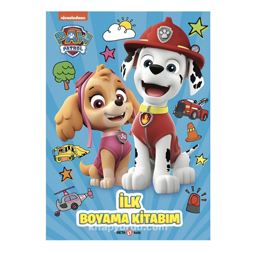 Paw Patrol İlk Boyama Kitabım nin resmi