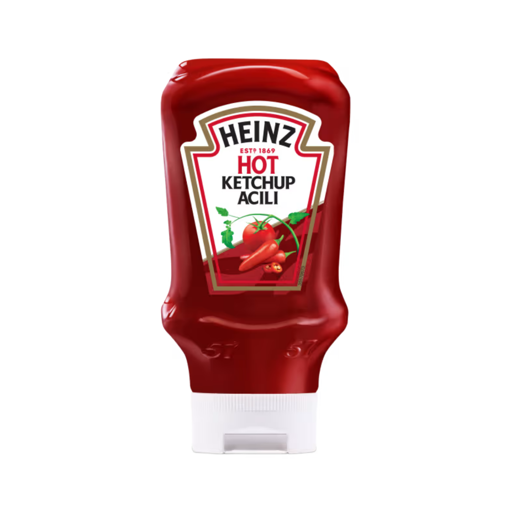 Heinz Ketcap Acılı 570 Gr nin resmi
