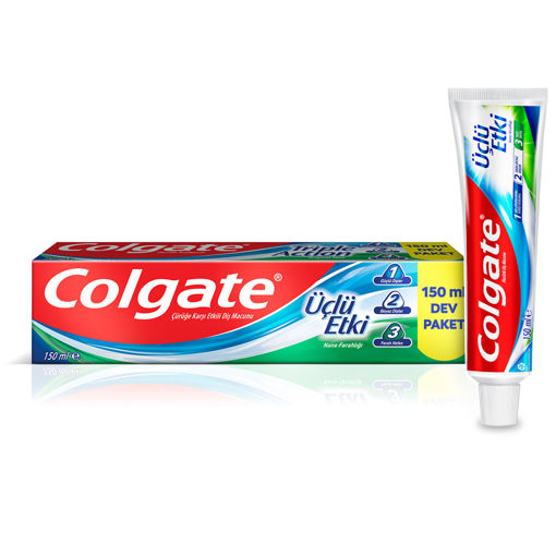 Colgate Üçlü Etki Diş Macunu 150 Ml nin resmi