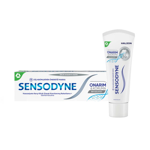 Sensodyne Onarım ve Koruma Beyazlatıcı Diş Macunu 75 Ml nin resmi