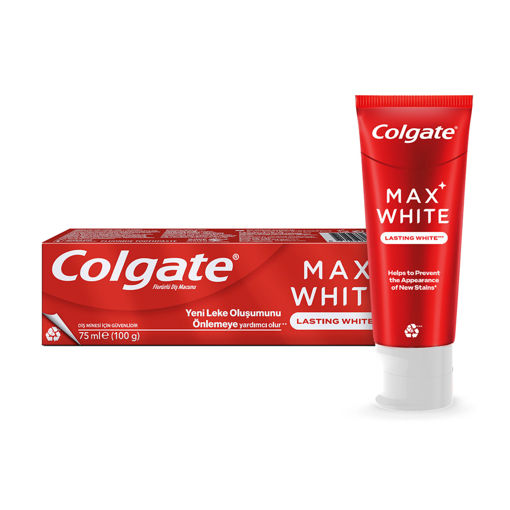 Colgate Max White Kalıcı Beyazlık Diş Macunu 75 Ml nin resmi