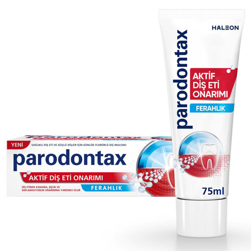 Parodontax Aktif Diş Eti Onarımı Ferahlık 75Ml nin resmi