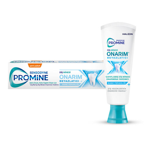 Sensodyne Promine Onarım Beyazlatıcı Diş Macunu 75 Ml nin resmi