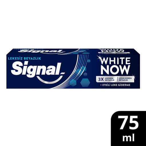Signal White Now Diş Macunu Lekesiz Beyazlık 75 Ml nin resmi