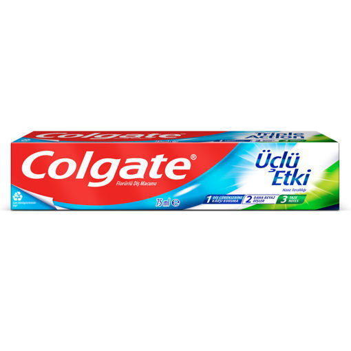 Colgate Üçlü Etki Diş Macunu 75 Ml nin resmi