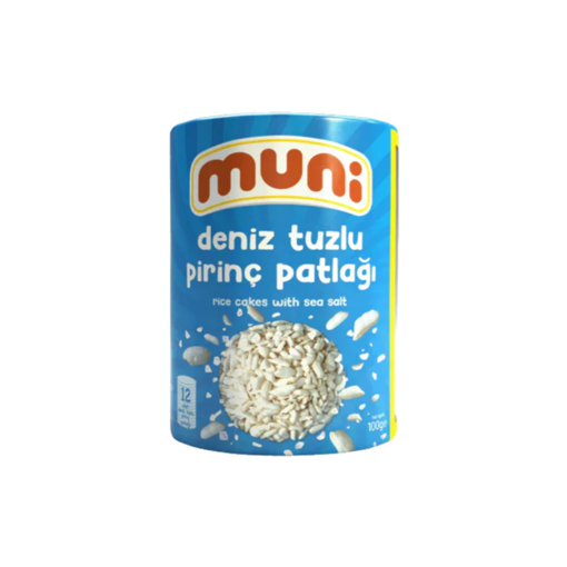 Muni Pirinç Patlağı Deniz Tuzlu 100Gr nin resmi