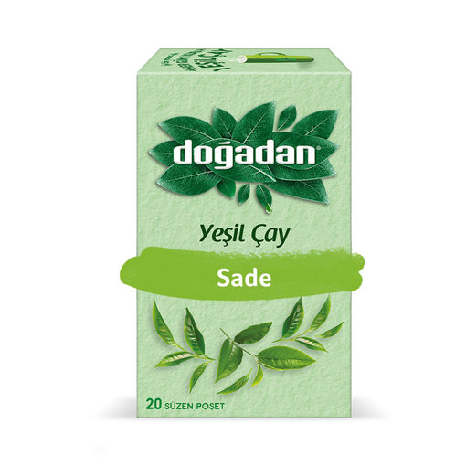 Doğadan Yeşil Çay 20'Li Bardak Poşet nin resmi
