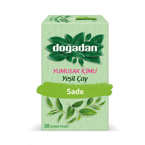 Doğadan Yumuşak İçimli Yeşil Çay 20'Li 22Gr nin resmi