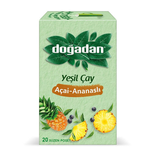 Doğadan Yeşil Çay Açai Ananaslı 20li 34 Gr nin resmi