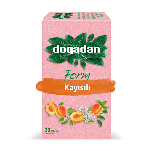 Doğadan Form Kayısılı Karışık Bitki Çayı 36 Gr nin resmi