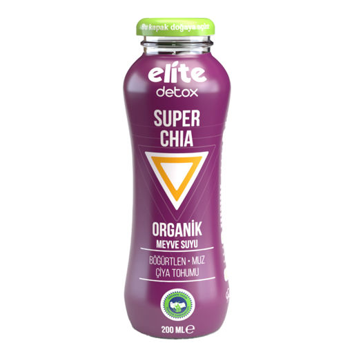 Elite Detox Super Hero (Chia) 200 Ml nin resmi