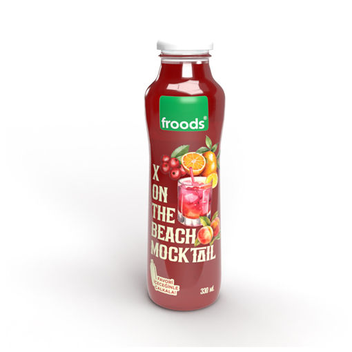 Froods X On The Beach Mocktail 330 Ml nin resmi