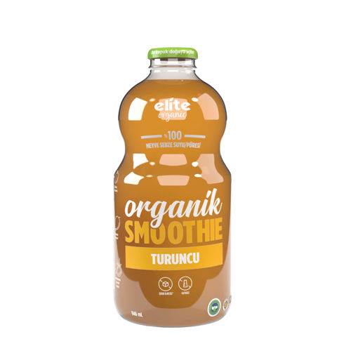 Elite Organic Turuncu Smoothie 946 Ml nin resmi