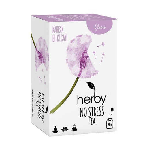 Herby No Stress Tea Karışık Bitki Çayı 20'li 30 Gr nin resmi