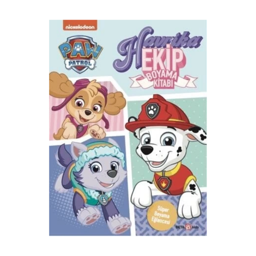 Paw Patrol Havrika Ekip Boyama Kitabı nin resmi