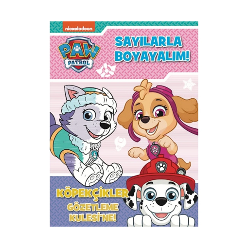 Paw Patrol Sayılarla Boyayalım! nin resmi