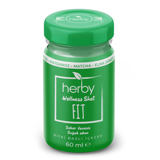 Herby Fit Shot Bitki Bazlı İçecek 60 Ml nin resmi