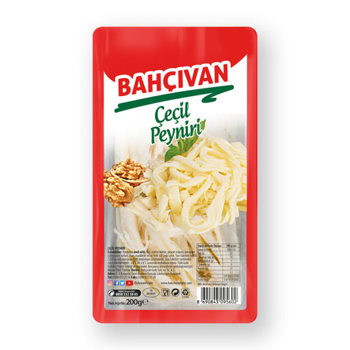 Bahçıvan Çeçil Peyniri 200 Gr nin resmi