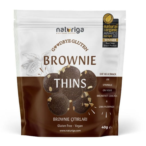 Naturiga Brownie Çıtırları 40 Gr nin resmi