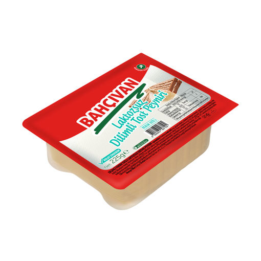 Bahçıvan Yarım Yağlı Laktozsuz Dilimli Tost Peyniri 225 Gr nin resmi