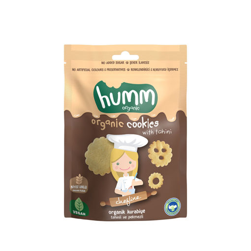 Humm Organic Tahinli Pekmezli Vegan Kurabiye 55 Gr nin resmi