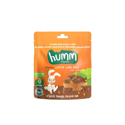 Humm Organic Havuçlu Tarçınlı Kek 30 Gr nin resmi