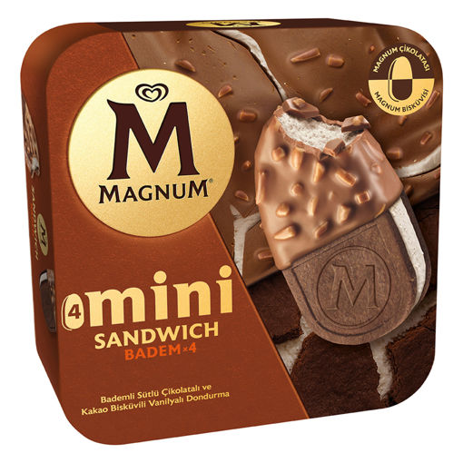 Magnum Mini Sandwich Badem 400 Ml nin resmi