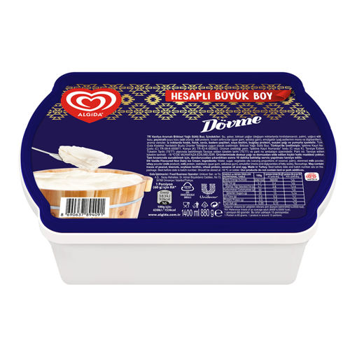 Algida Dövme Sade 1400 Ml nin resmi