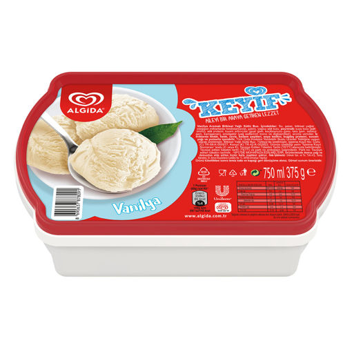 Algida Keyif Vanilya 750 Ml nin resmi
