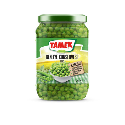 Tamek Bezelye 670 Gr nin resmi