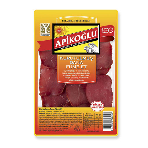 Apikoğlu İsli Kuru Et 100 Gr nin resmi