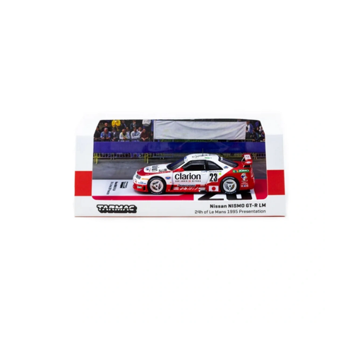 Tarmac Works 1/64 Nissan NISMO GT-R LM 24h of Le Mans 1995 Presentation nin resmi
