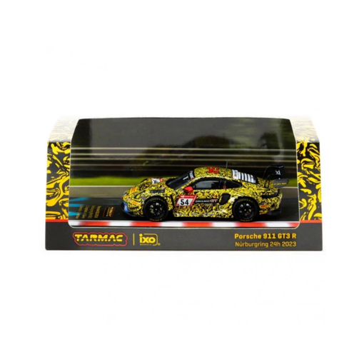 Tarmac Works X iXO Models 1/64 Porsche 911 GT3 R Nürburgring 24h 2023 nin resmi