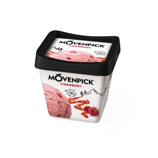 Mövenpick Çilekli Dondurma 500 Ml nin resmi