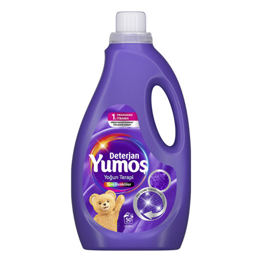Yumoş Sıvı Deterjan Tüm Renkler 2.5 L nin resmi