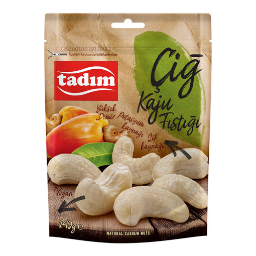 Tadım Çiğ Kaju 140 Gr nin resmi