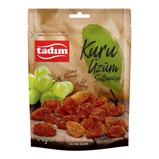 Tadım Sultaniye Kuru Üzüm 140 Gr nin resmi