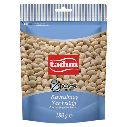Tadım Fırınlanmış Tuzsuz Yer Fıstığı 180 Gr nin resmi