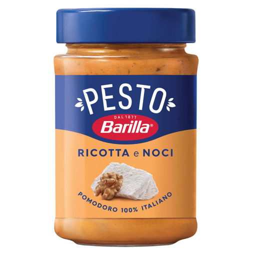 Barilla Cevizli Pesto Makarna Sosu (Pesto Ricotta e Noci) 190 Gr nin resmi