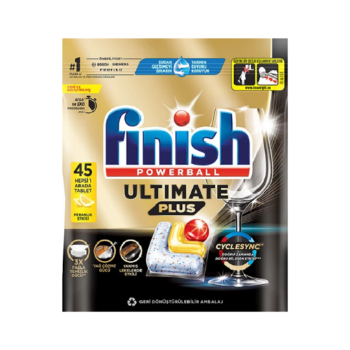 Finish Ultimate Plus Limon 45'Li nin resmi