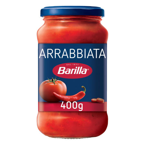 Barilla Acılı ve Domatesli (Arabbiata) Makarna Sosu 400 Gr nin resmi