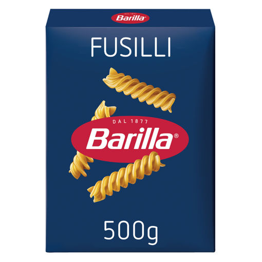 Barilla Burgu Makarna (Fusilli ) 500 Gr nin resmi