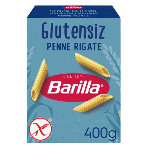 Barilla Glutensiz Penne Rigate (Kalem) Makarna 400 Gr nin resmi