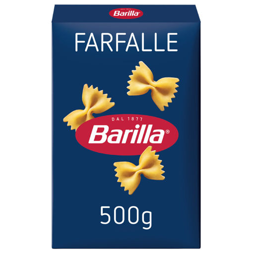 Barilla Kelebek (Farfalle) Makarna 500 Gr nin resmi