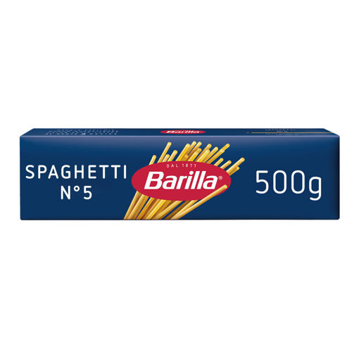Barilla Spagetti (Spaghetti) Makarna No.5 500 Gr nin resmi
